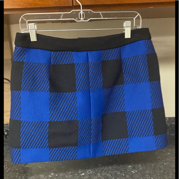 Rag & Bone Cybil Skirt in Blue Buf - Picture 6 of 11